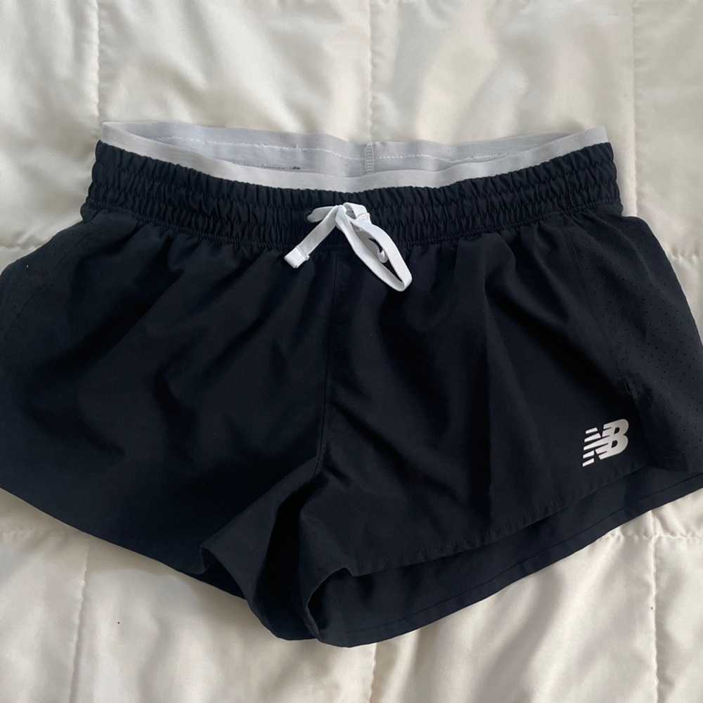 New Balance Black Small Running Shorts